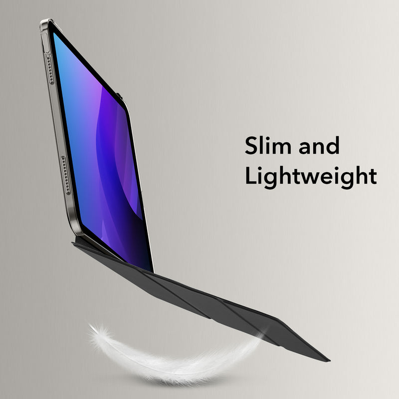 ESR iPad 10.9 2022 / iPad 11 2025(10th/11th Gen) Ascend Trifold Case - Jelly Black [V] - كفر ايباد حماية عاليه
