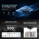 2 in 1 Wired To Wireless CarPlay /Android Auto Dongle (USB-C Adapter Included) - وصلة كار بلاي - بلوتوث - 2 في 1 - يو اس بي + تايب سي - كفالة 12 شهر