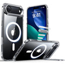 ESR iPhone 17 Air HaloLock Classic Hybrid Case with Stash Stand (Camera Control Button) Case - Clear [V] - كفر حماية عالية - ماغ سيف - ستاند