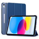 ESR Pad 10.9 2022 / iPad 11 2025(10th/11th Gen Ascend Trifold Case - Navy Blue [V] - كفر ايباد حماية عاليه
