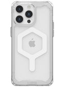UAG Plyo Magsafe Case for iPhone 15 Pro/15 Pro Max - Ice- White [V]  كفر حماية عالية - ماغ سيف - شفاف