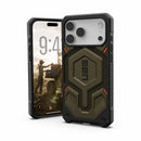 UAG iPhone 17 Pro/ 17 Pro Max Monarch Pro Kevlar Magsafe Case - Kevlar Element Green [V] - كفر حماية عالية - ايفون 17 برو / 17 بروماكس - ماغ سيف