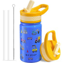Buzio Kids Tumbler with Straw Lid 500ML Cars[V] - مطارة حافظ للحرارة - للأطفال