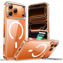ESR iPhone 17 Pro / 17 ProMax HaloLock Classic Hybrid Case with Stash Stand (Camera Control Button) Case - Clear [V] - كفر حماية عالية - ماغ سيف - ستاند