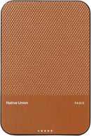 Native Union (Re)Classic Power Bank 5000mAh Qi2 - Tan [V] - بطارية متنقلة - ماغ سيف - قوه 15 واط - متوافقة مع ابل ايربودز - سعة 5000 ملي امبير - كفالة 12 شهر