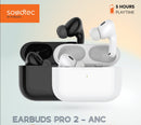 Porodo Soundtec Porodo AP Pro2 ANC - Black [O] - سماعة برودو - بلوتوث - كفالة 12 شهر