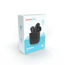 Porodo Blue Deep Bass Wireless Earbuds 2  - Black [O] - سماعة برودو - بلوتوث - كفالة 12 شهر