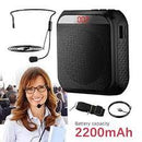 Portable Voice Amplifier Megaphone Mini Audio Speaker With Microphone Rechargeable Ultralight Loudspeaker [H] - سبيكر مكبر صوت - بلوتوث + ميكروفون - كفالة 12 شهر