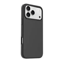 Levelo Iris Magsafe Liquide Silicone Case For iPhone 18/17 Pro/Pro Max - Black [O] - كفر حماية عالية - سليكون ماغ سيف - سلسلة ايفون 18/17 - ليفلو