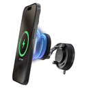 STATIK Wireless charging HyperMount Pro Vacuum Magnetic NanoSuction Phone Mount - Black [V] - ستاند سيارة - شفط + شحن واير ليس - ماق سيف