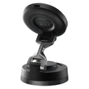 STATIK HyperMount Magnetic Phone Mount for all surfaces. V3. - Black [V] - ستاند سيارة - لصق - ماق سيف