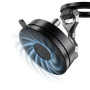 STATIK HyperMount Magnetic Phone Mount for all surfaces. V3. - Black [V] - ستاند سيارة - لصق - ماق سيف