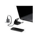 BAZIC GoCharge Loop 5-In-1 Adapter with Cable Kit - 60W / 1 Meter / Micro USB / USB-A / USB-C / Lightning / Black [B] مجموعة سفر قابلة للسحب - من يو اس بي + تايب سي - الى تايب سي + ايفون - طول 1 متر