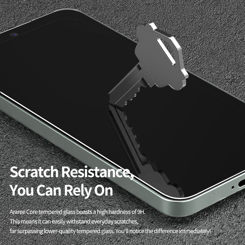 Araree Samsung S25 Ultra Core Glass Screen Protector - Clear [A] - حماية شاشة - سامسونج اس 25 - شفافه - مع عدة تركيب