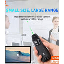 Jeqang wireless presenter for school and office use [H] - مؤشر ليزر - للعروض التقديمية - البرزنتيشن - مناسب لجميع انواع الاجهزة والايبادات