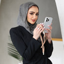 DUX DUCIS PLAZ Series Cross-body Phone Strap Amber Color - خيط علاقة - يمكنكم اختيار مع كفر شفاف او بدون كفر