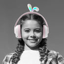Soundtec By Porodo Kids Wireless Headphone Rabbit Ears LED Lights - Grey - سماعة رأس بلوتوث - بورودو - كفالة 24 شهر