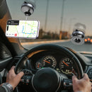 Pawa Vacuum Suction 360 rotation phone holder-Black - ستاند سيارة مناسب لجميع انواع الاجهزة - شفط بدون شحن - دوران 360 درجة - ماغ سيف