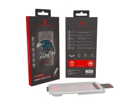 Liberty Guard Matte Privacy - حماية شاشة - سوداء خصوصية برايفسي مات - مضادة لبصمات الأصابع - لجميع اطراف الجهاز - مع عدة التركيب - مقاومة للغبار والاتربة