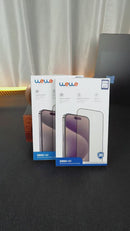 WEWE Clear Screen Protector for iPhone 16 Series - Full Coverage Black - Clear - حماية شاشة شفافة لجميع اطراف الجهاز - ايفون 16 برو / 16 بروماكس