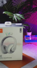 Soundtec By Porodo Kids Wireless Headphone Rabbit Ears LED Lights - Grey - سماعة رأس بلوتوث - بورودو - كفالة 24 شهر