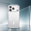 Levelo MagSafe Clara Case - for iPhone 18 - Crystal Clear - كفر حماية عالية - ماغ سيف - سلسلة ايفون 18 - ليفيلو - شفاف