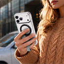 Levelo Spira Grip Case for iPhone 18Pro/Pro Max [O] - كفر حماية عالية - ماغ سيف - سلسلة ايفون 18 - ليفيلو - شفاف