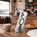 Levelo Spira Grip Case for iPhone 18Pro/Pro Max [O] - كفر حماية عالية - ماغ سيف - سلسلة ايفون 18 - ليفيلو - شفاف