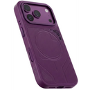 Levelo Opal PU Leather Magsafe Case For iPhone 18/17 Pro/Pro Max [O] - Burgundy - كفر حماية عالية - ماغ سيف - سلسلة ايفون 18 - ليفلو