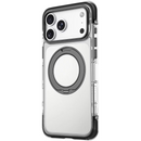 Levelo Apollo Magsafe Case With Kickstand For iPhone 18 Pro/Max – Black - كفر حماية عالية - ماغ سيف - سلسلة ايفون 18 - ليفيلو