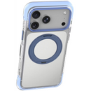 Levelo Apollo Magsafe Case With Kickstand For iPhone 18 Pro/Pro Max - Light Blue - كفر حماية عالية - ماغ سيف - سلسلة ايفون 18 - ليفيلو