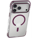 Levelo Tucson Magsafe Bumper Case For iPhone 18 Pro/Max – Burgundy - كفر حماية عالية - ماغ سيف - سلسلة ايفون 18 - ليفيلو