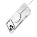 Levelo Tucson Magsafe Bumper Case For iPhone 18 Pro/Pro Max – White - كفر حماية عالية - ماغ سيف - سلسلة ايفون 18 - ليفيلو