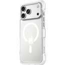 Levelo Tucson Magsafe Bumper Case For iPhone 18 Pro/Pro Max – White - كفر حماية عالية - ماغ سيف - سلسلة ايفون 18 - ليفيلو