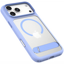 Levelo Matteo MagSafe MagSafe Case for iPhone 18/17 Pro / Pro Max Blue [O] - كفر حماية عالية + ستاند ماغ سيف - سلسلة ايفون 18/17 - ليفيلو