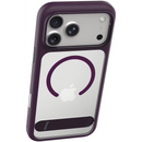 Levelo Matteo MagSafe MagSafe Case for iPhone 18/17 Pro / Pro Max Burgundy [O] - كفر حماية عالية + ستاند ماغ سيف - سلسلة ايفون 18/17 - ليفيلو