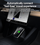 Yesido Km29 Wireless Carplay Adapter -5g/2.4G Dual-Band WiFi, Ota Upgradable - وصلة كار بلاي - بلوتوث - 2 في 1 - يو اس بي + تايب سي - كفالة 12 شهر