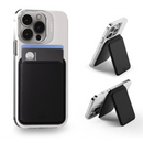MOFT Snap Flash Wallet Stand Black [B] - موفت - ستاند جانبي ورأسي ومحفظة للبطاقات - ماغ سيف