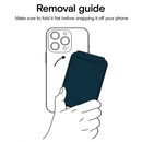 MOFT Snap Flash Wallet Stand Deeb Blue [b] - موفت - ستاند جانبي ورأسي ومحفظة للبطاقات - ماغ سيف