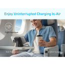 Anker Zolo Wireless Power Bank (10K, 30W, Built-In USB-C Cable) - Black [D] - بطارية متنقلة - انكر - قوة 10000 - 30 واط  خاصية الشحن السريع - كفالة 18 شهر