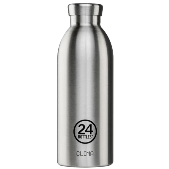 24Bottles Clima 500ml - Steel [F] - مطارة حافظة للحرارة