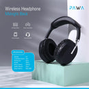 PAWA Thunk Wireless Stereo Headphone - Black [O] - سماعة رأس بلوتوث - باوا - كفالة 24 شهر