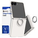 Araree Aero Flex Ring Cover For Z Flip 8-Cream [BU] - كفر سامسونج - حماية عالية