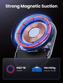 UGREEN Magnetic Car Wireless Charger 15W - [B] - ستاند سيارة - يوجرين  -شحن ماغ سيف سرعه 15 واط - مناسب لجميع انواع الاجهزة