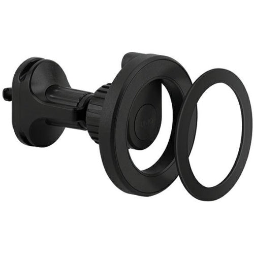 UNIQ TRELIX AIR VENT MOUNT -  MIDNIGHT BLACK - ستاند سيارة مغناطيس - ماغ سيف - فتحة تكييف - يونيك