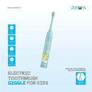 Pawa Electric Toothbrush Giggle For Kids-Blue [O] - فرشاة التنظيف الأسنان الأطفال القابل لإعادة الشحن - كفالة 24 شهر