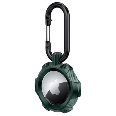 Wiwu Armor Case Airtag Key Chain Green - كفر ميدالية ابل ايرتاغ
