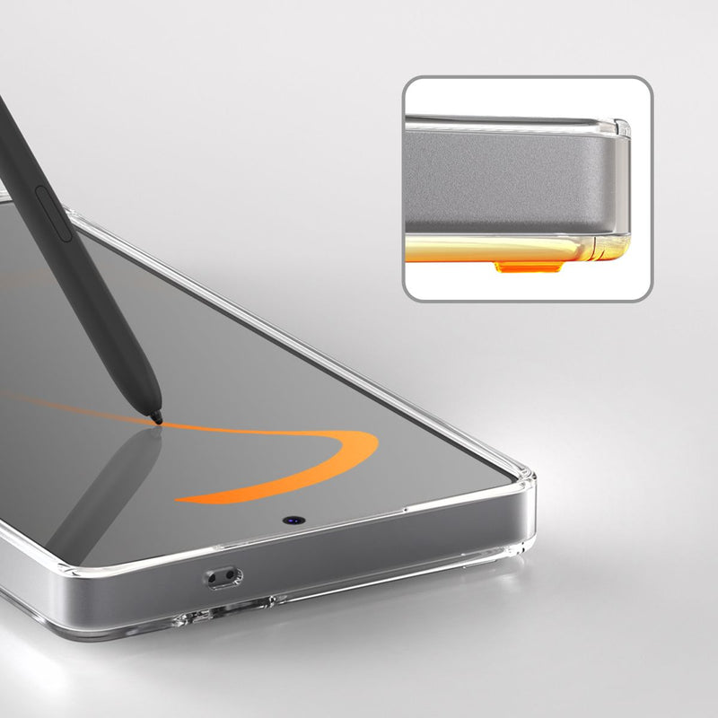 Araree Samsung S25 Duple Magsafe Case - Clear [A] - كفر حماية عالية - سامسونج اس 25  - ماغ سيف - شفاف