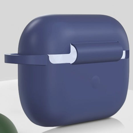 Devia Naked Silicone Case For AirPods 3 - 2021 - Blue - كفر حماية سماعة ابل ايربودز 3