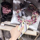 White Three Lines Case With Ring - كفر مع مسكة خاتم